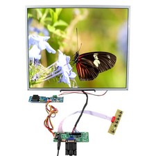 VGA Controller Board and 19 Inch 1280x1024 1000nit LVDS Interface LCD Screen