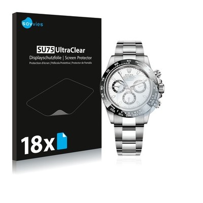 18x Schutzfolie für Rolex Cosmograph Daytona (40 mm) Display Schutz Folie