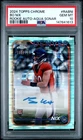 2024 TOPPS CHROME RC AUTOS VARIATIONS AQUA SONAR #RABNI BO NIX 150/199 PSA 10