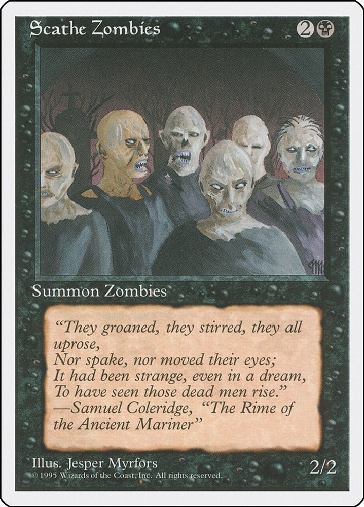 LP - Scathe Zombies [4ED - 158] Fourth Edition