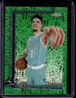 2025-26 Topps Chrome LaMelo Ball Variation Green Speckle Refractor SSP #/99