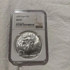 2020 American Silver Eagle  S - NGC MS69