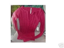 NWT Aeropostale Button-up V-neck Henley $40 SMALL