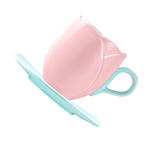 Hklshyd 300 ML en Forme de Fleur en Céramique Café Tulipe