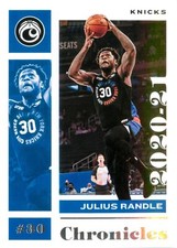Julius Randle 2020-21 Panini Chronicles Basketball Chronicles Base Card #12 NYK