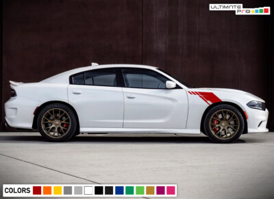 Seite vorne Kotflügel Aufkleber Streifen für Dodge Charger Style 2016 2017 2019