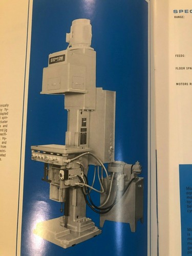 South Bend Deka-Drill Machine Hydraulic Drilling & Tapping Original 1978 15pg - Picture 4 of 12
