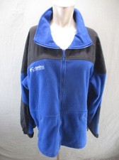 Columbia Size XL Mens Full Zip Stand Collar Pocket Fleece Athletic Jacket 359
