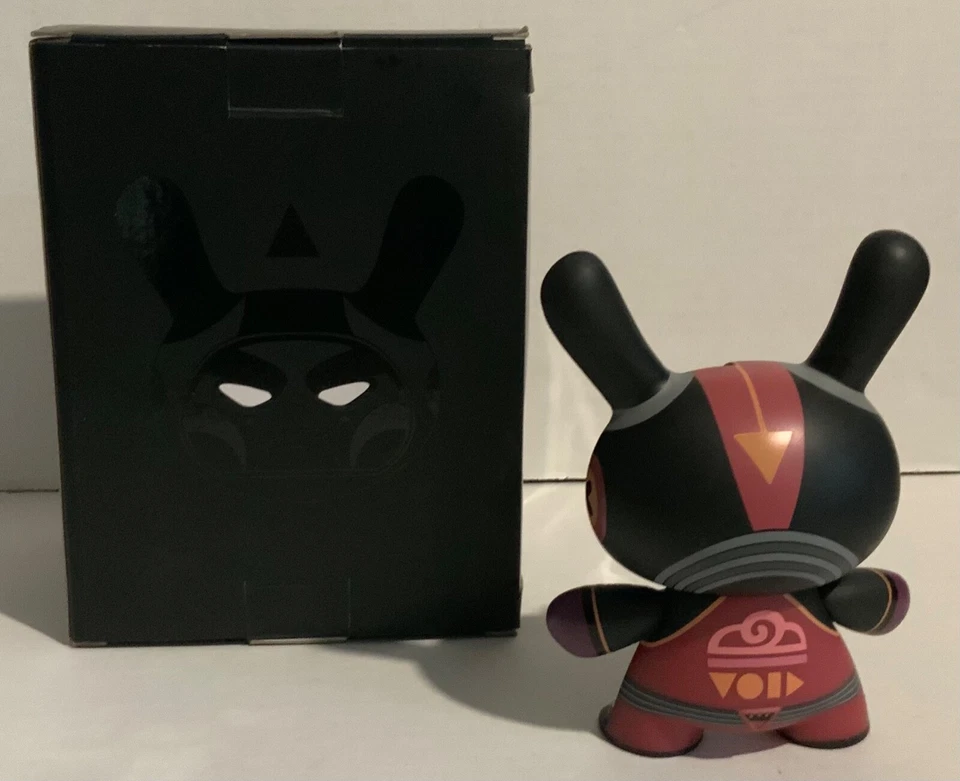 KIDROBOT DIRTY ROBOT DUNNY SERIES #18 Void "5" Mecha Half Ray Dunny - Image 3 of 4