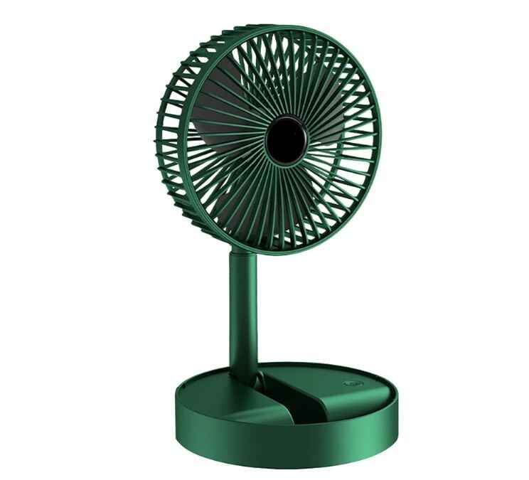 Usb Rechargeable Mini Hand-Held Fan Portable Folding Desk Fan Cooler Cooling UK