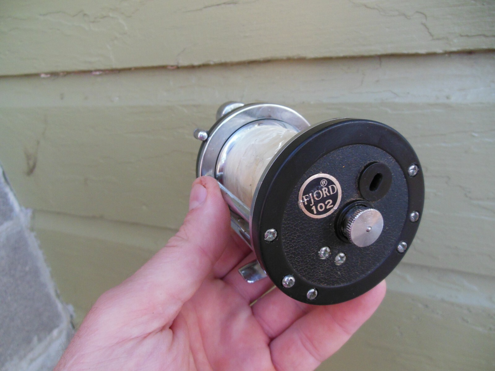 Vintage FJORD Trolling Casting Reel Made In Japan Model 102 Repair