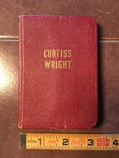 Original 1950 Curtiss-Wright Vest Pocket Handbook