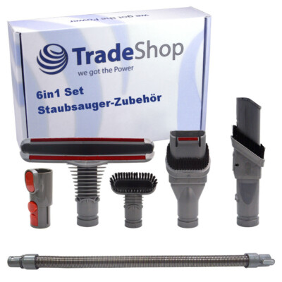 6in1 Staubsauger-Zubehör Set für Dyson DC05 DC07 DC08 DC14 DC19 DC20 DC21 DC22