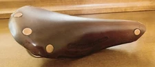 Vintage 1973 Brooks of England Professional Saddle for touring bicycles.
