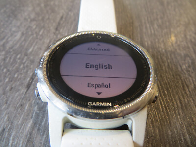 Garmin Fenix 5s Multisport GPS Sports Watch White | eBay UK