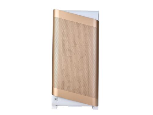 SilverStone SETA A2 Gold/White Steel / Plastic / Tempered Glass ATX Mid Tower Co - Picture 2 of 12