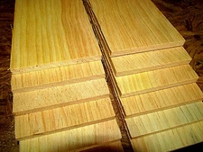 12 PIECES THIN KILN DRIED SANDED CLEAR PINE 12" X 3" X 1/4" LUMBER WOOD