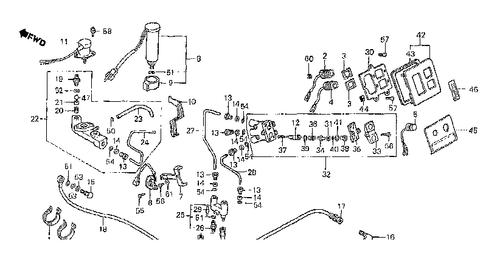 '84-'87 Honda Gold Wing Aspencade : Air Pressure Switch (35300-MG9-870) {M2043} - Bild 3 von 4