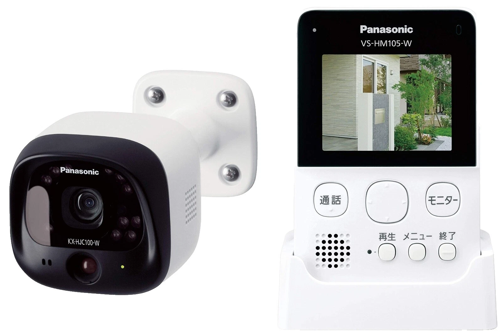 Видеокамеры Panasonic белые