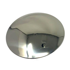 Piattello spartifiamma in acciaio ø 104 mm. Smeg Renzo Piano originale 061050798