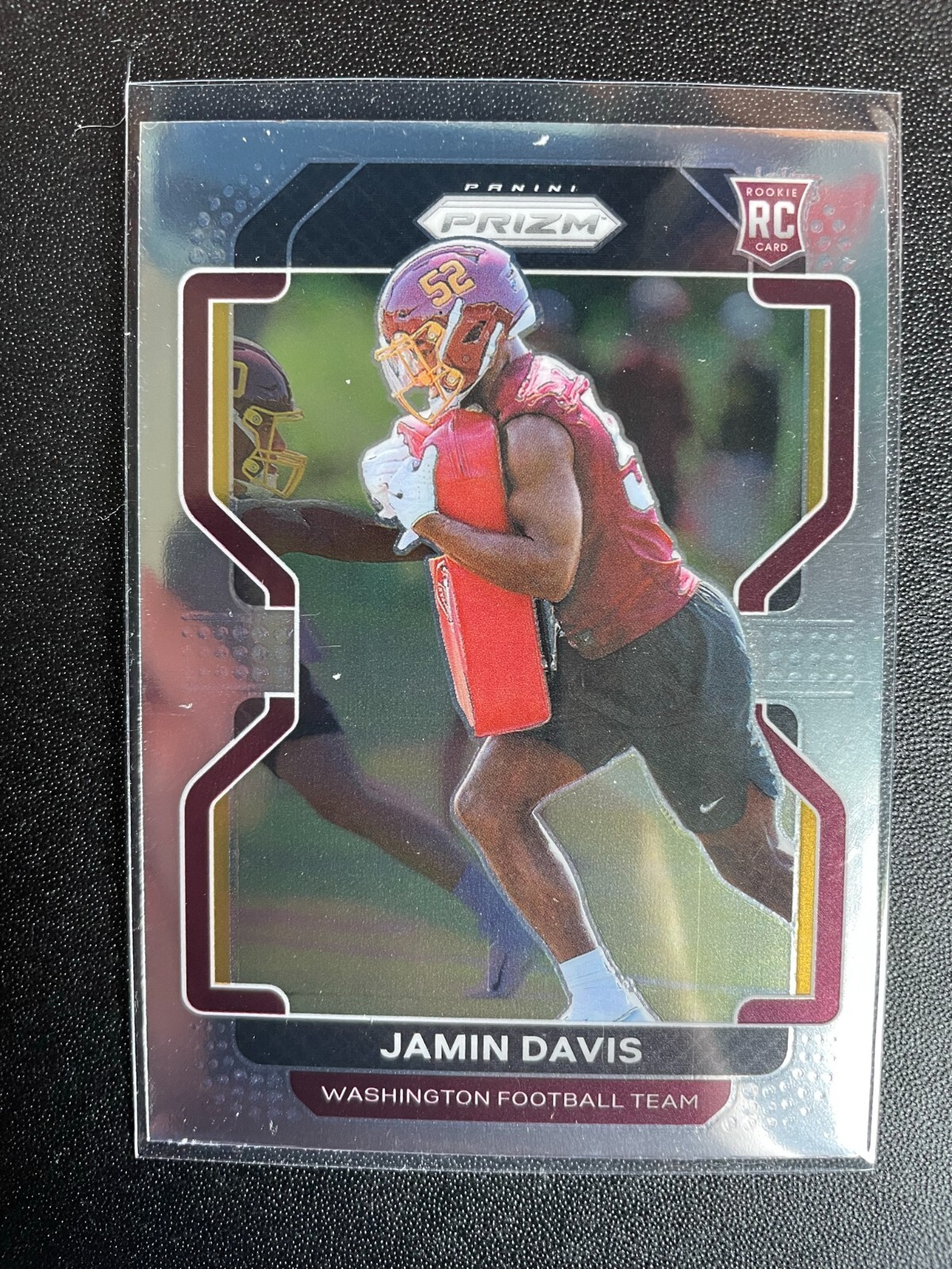 Jamin Davis Panini Prizm #383 Base