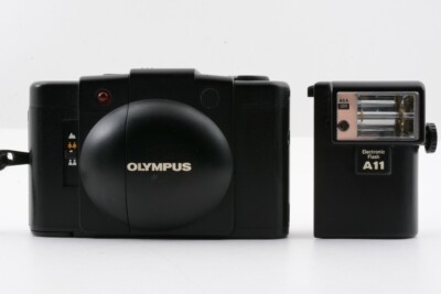 Exc] OLYMPUS XA2 A11 Flash Point & Shoot 35mm Film Camera From
