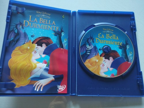 La Bella durmiente Clasicos Walt Disney DVD + Extras Español Ingles Region 2 Am - Imagen 4 de 4