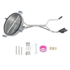 24" Pressure Washer Surface Cleaner Stainless Steel Dual Handle Surface Cleaner