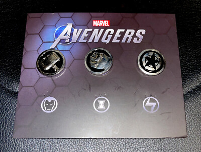 Marvel Avengers Crystal Dynamics 3Pins Not Complete 2020 Video Game Promo