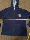 Vintage Mickey Mouse Hoodie sweatshirt full zip denim embroidery NAVY — photo 9
