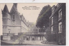 CPA 41110 Saint Aignan Châteauvieux Château Terrasse Le Safran Edit Rousseau