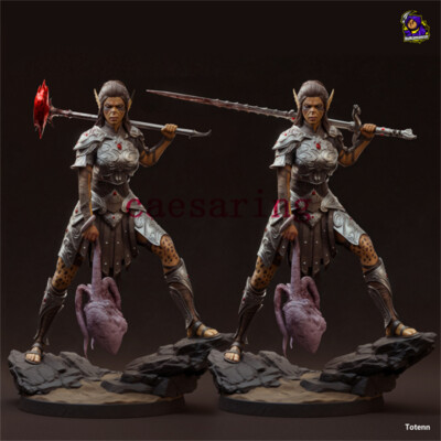 Laezel Baldur's Gate 3D Printing Figure Unpainted Model GK Blank Kit New In Stoc