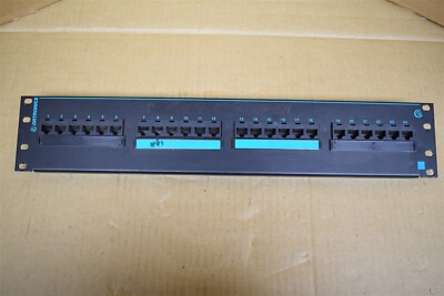 Ortronics 24 Port Ethernet Patch Panel OR-PSD5E6U24