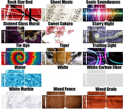 Choose Any 1 Vinyl Skin For Nintendo GameCube, Wii U, Wii Consoles - Free Ship! - Picture 16 of 16