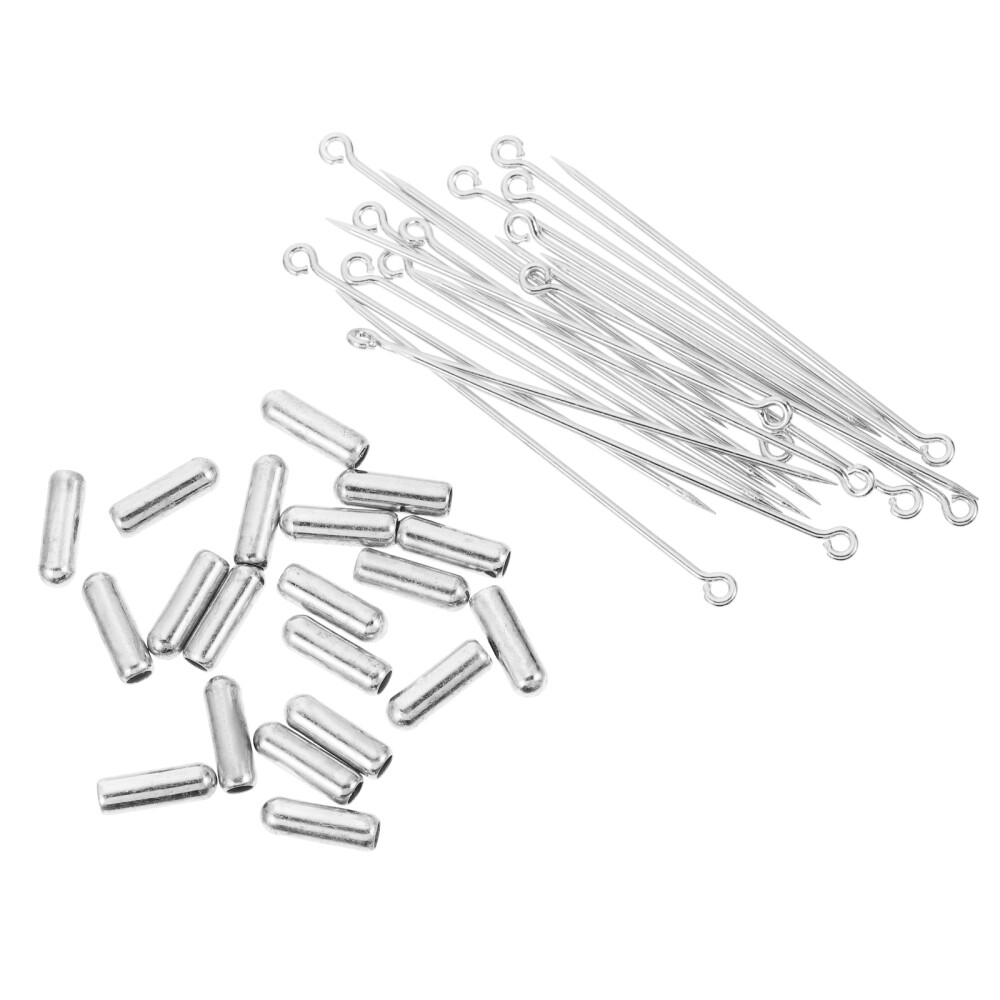 20 Pcs DIY Lapel Pin Costume Jewelry Accessories Slot Brooch Man
