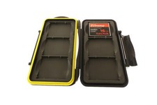 JJC weather proof/shock proof hard compact flash card case for 6 CF cards 