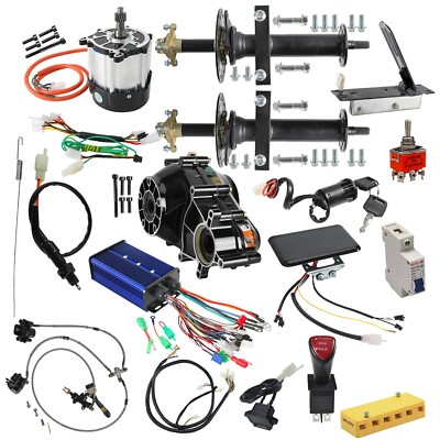 Kit de conversion de moteur de roue arrière électrique 26 1000W 48V