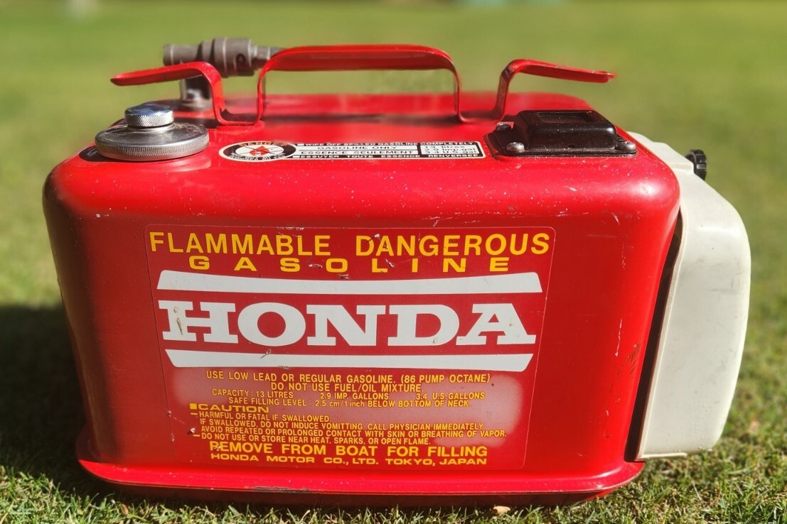 Vintage Honda Outboard Gas Tank 3.4 Gallons 08 84 17500A eBay