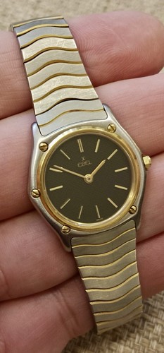 ✅ EBEL -Gold & Steel Swiss Wristwatch - Quartz - Ladies - Elegant ✅ - Picture 2 of 18