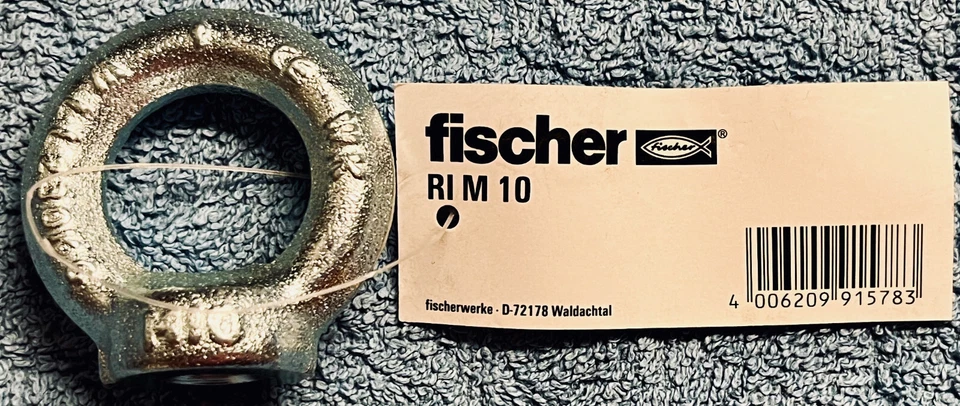 Ringmutter RI M 10, E Handgeführte Mutter Ringmutter 45,00mm Aufschrauben