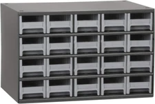 19320 Steel Parts Garage Storage Cabinet Organizer for Small Hardware, Nails, Sc