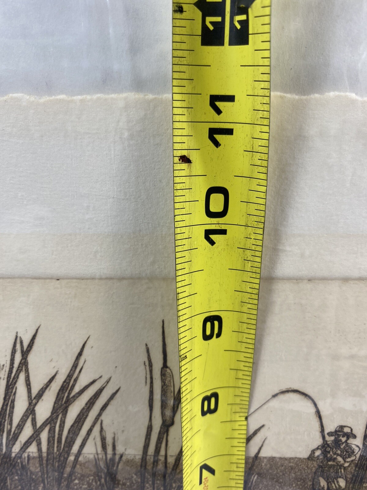 Norman Millet Thomas Bass Fishing Art Print Etching Signed