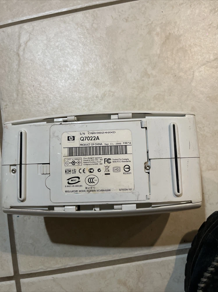 HP Photosmart A512v Compact Photo Printer 4x6 Photos