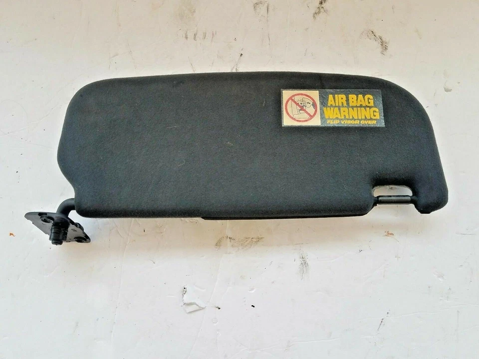 2003-2004 Hyundai Tiburon Front Left Driver Side Sun Visor Black OEM - Image 3 of 3