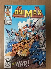 ANIMAX #2 Comic Book Marvel Star Comics Vintage 1986  1st Printing