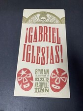 Gabriel Iglesias 2012 Ryman Nashville HATCH SHOW PRINT ORIGINAL POSTER
