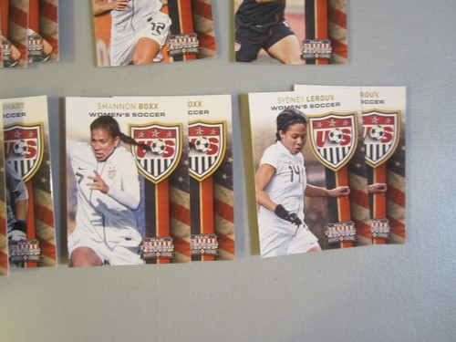 2012 Panini Americana Heroes & Legends USA Women’s Soccer Inserts - 25 Card Lot - Picture 7 of 7