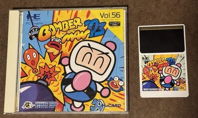 Bomberman 93 NEC PC-Engine Hu-Card HUDSON  Japan Import US Seller TESTED