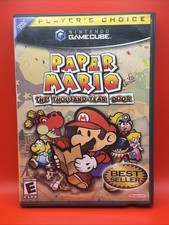 GameCube Paper Mario Thousand Year Door + Nintendo Power Insert - Resurfaced ✅