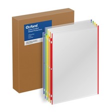 Sheet Protectors, Color Coded, Top Loading Sleeves, Page Protectors, 200/BX, ...